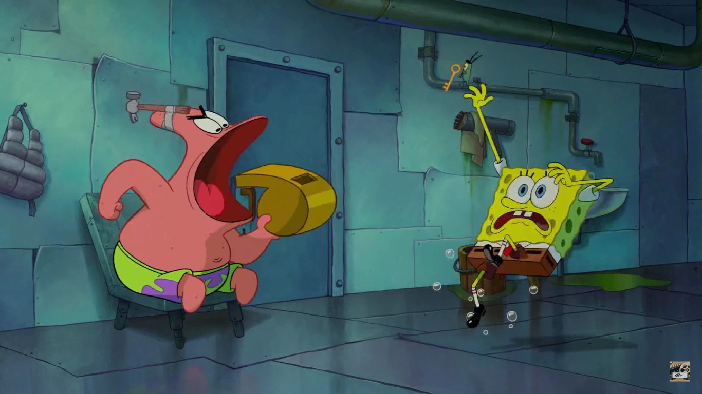 High Quality Patrick Blowing a Whistle Blank Meme Template