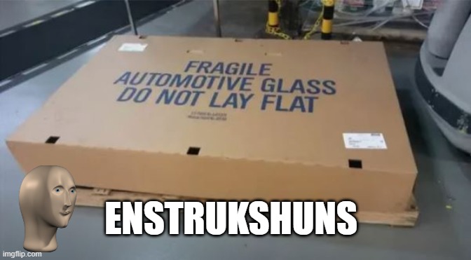 Follow Them | ENSTRUKSHUNS | image tagged in you had one job | made w/ Imgflip meme maker