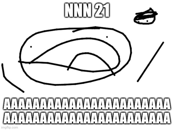 Nnn 21 | NNN 21; AAAAAAAAAAAAAAAAAAAAAAA AAAAAAAAAAAAAAAAAAAAAAA | image tagged in nnn | made w/ Imgflip meme maker