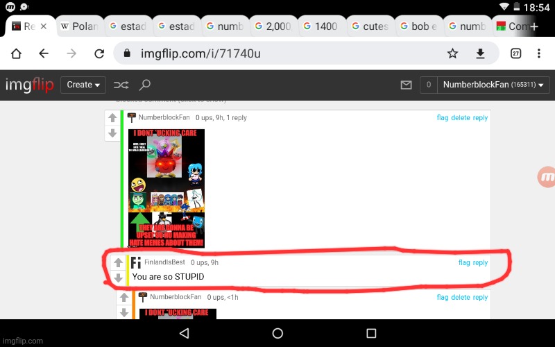 Help me FINLANDISBEST IS INSULTING me | made w/ Imgflip meme maker
