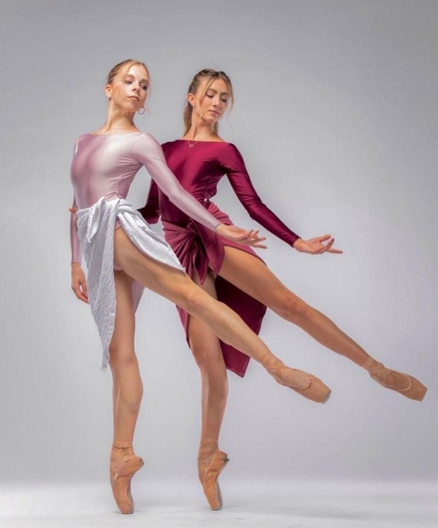 Blonde ballerinas Blank Meme Template