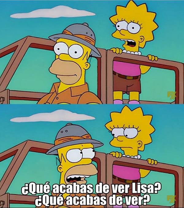 Que acabas de ver lisa Blank Meme Template
