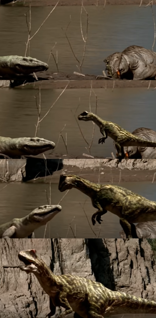 High Quality euparkeria evolving into the dinosaurs Blank Meme Template