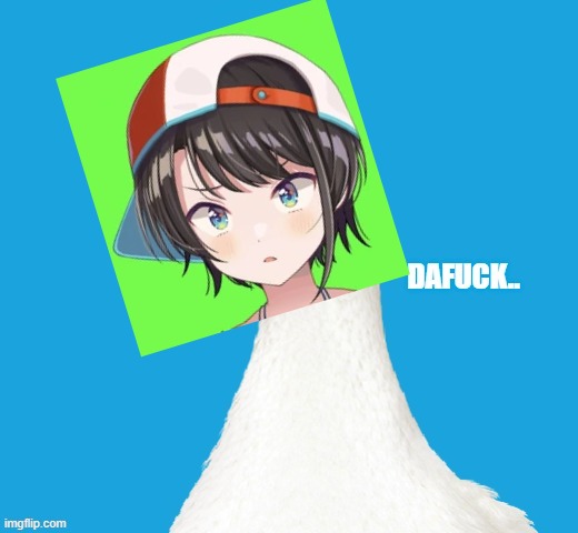 Daf**k Aflac | image tagged in daf k aflac | made w/ Imgflip meme maker