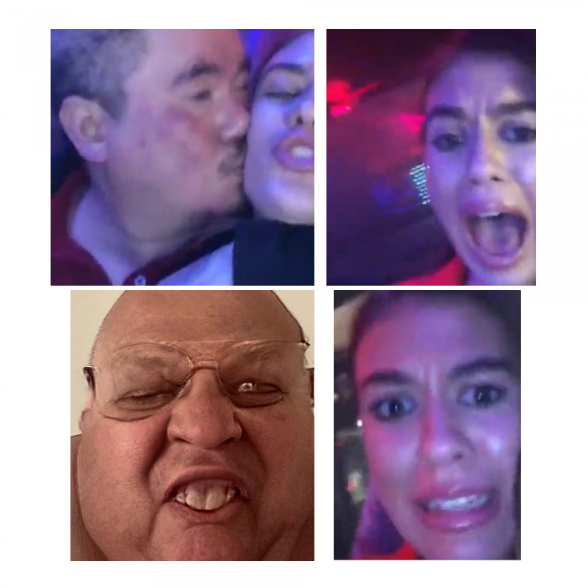 High Quality Unwanted kiss video Blank Meme Template