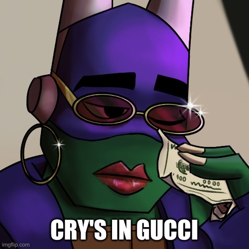 Yay 19 followers | CRY'S IN GUCCI | made w/ Imgflip meme maker