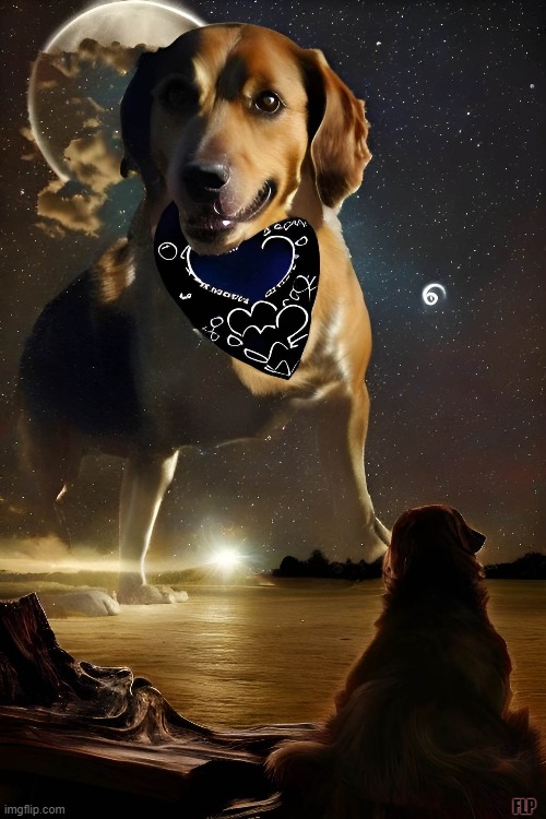 Doggy Heaven | FLP | image tagged in doggy heaven,puppy heaven | made w/ Imgflip meme maker