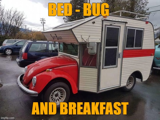 BED - BUG; AND BREAKFAST | made w/ Imgflip meme maker