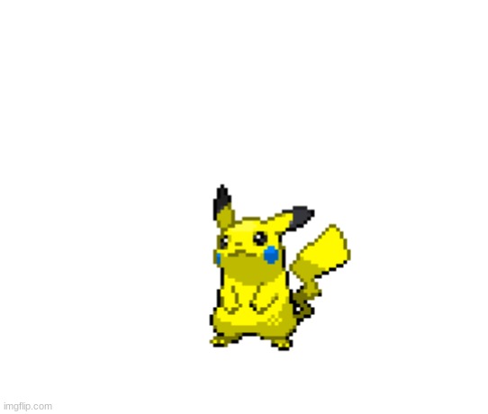 My version of shiny Pikachu | image tagged in custom shiny | made w/ Imgflip meme maker