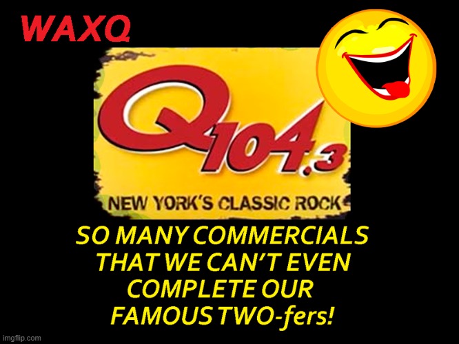 WAXQ | image tagged in radio | made w/ Imgflip meme maker
