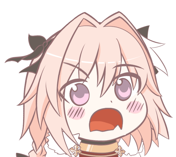 astolfo offended Blank Meme Template