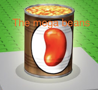 Mega Beans Blank Meme Template