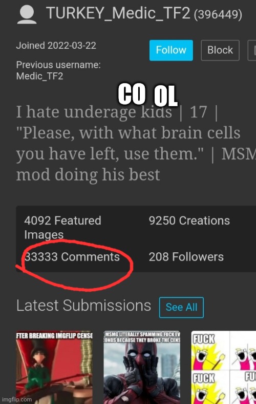 OL; CO | made w/ Imgflip meme maker
