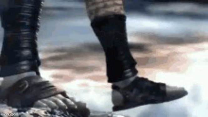 Kratos falling | image tagged in kratos falling | made w/ Imgflip meme maker