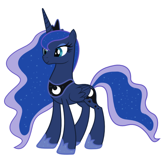 High Quality Princess Luna Blank Meme Template