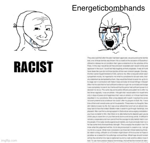 Making fun of people is cool | Energeticbombhands | made w/ Imgflip meme maker