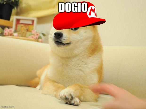 Doge 2 Meme | DOGIO | image tagged in memes,doge 2,mario | made w/ Imgflip meme maker