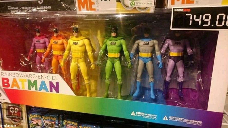 GAY BATMEN!!!! (Let Me Take the Pokémon Cards Too) | image tagged in batman,lgbtq | made w/ Imgflip meme maker