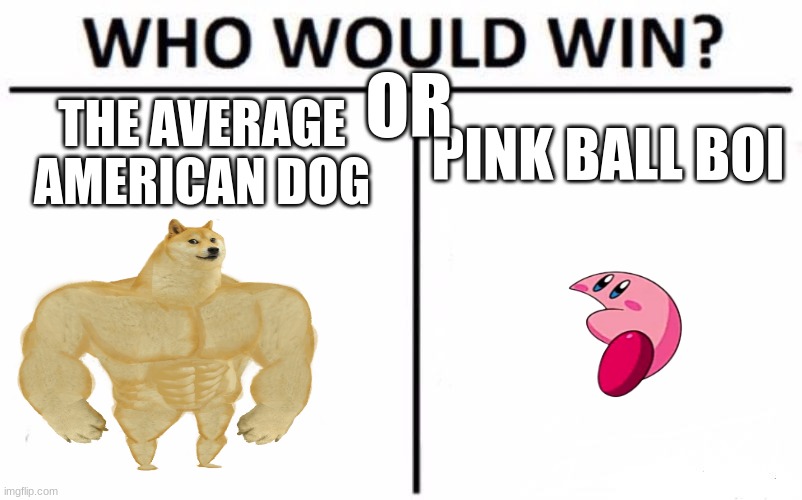 Who Would Win? Meme - Imgflip