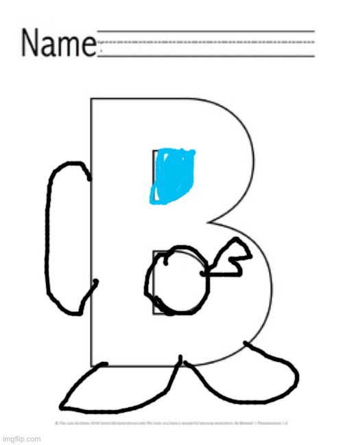 Letter B | image tagged in letter b | made w/ Imgflip meme maker