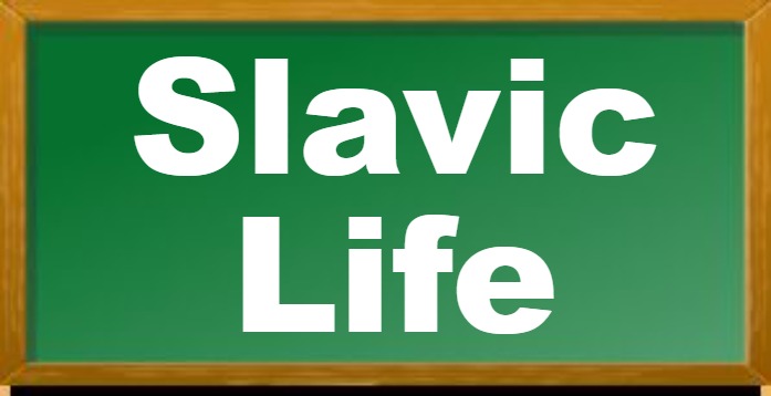 Old school chalk board | Slavic Life | image tagged in old school chalk board,slavic life | made w/ Imgflip meme maker