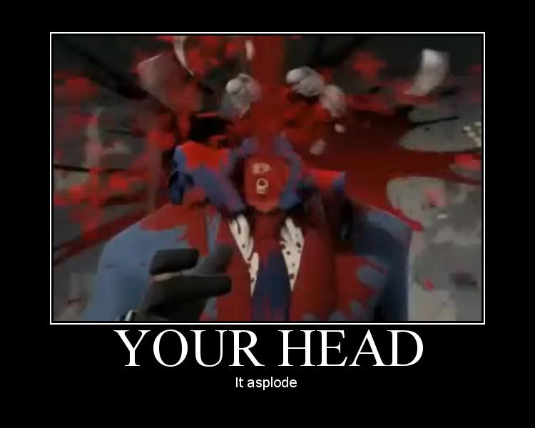 High Quality Your head asplode Blank Meme Template