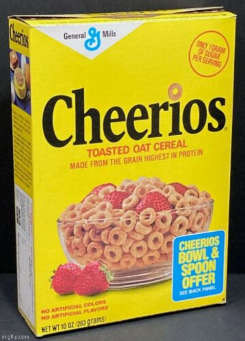 Honey Nut Cheerios | image tagged in honey nut cheerios | made w/ Imgflip meme maker