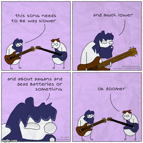 image tagged in memes,comics,band,music,style,doom guy | made w/ Imgflip meme maker