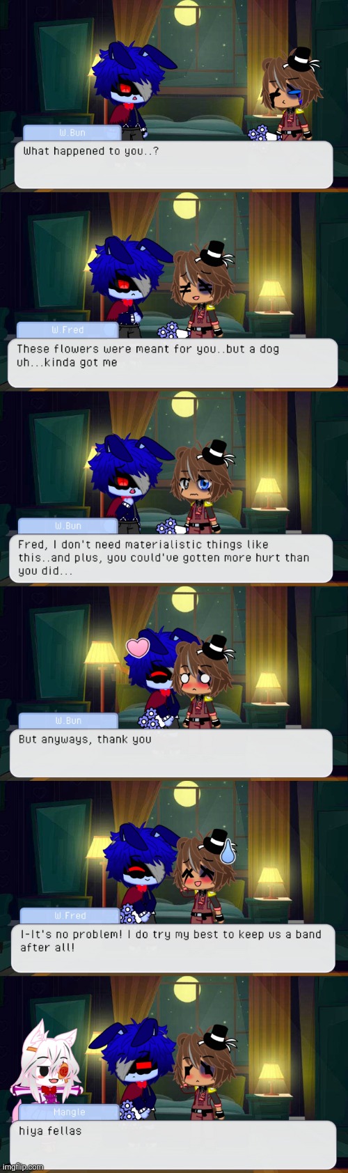 changed Freddo's hairstyle a bit | made w/ Imgflip meme maker