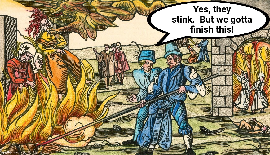 Yes, they
stink.  But we gotta
finish this! | made w/ Imgflip meme maker
