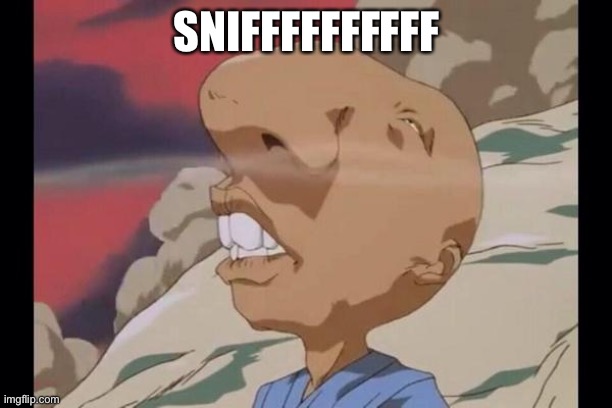 sniff | SNIFFFFFFFFFF | image tagged in sniff | made w/ Imgflip meme maker