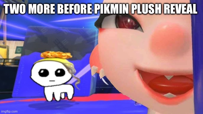 Frye tbh | TWO MORE BEFORE PIKMIN PLUSH REVEAL | image tagged in frye tbh | made w/ Imgflip meme maker
