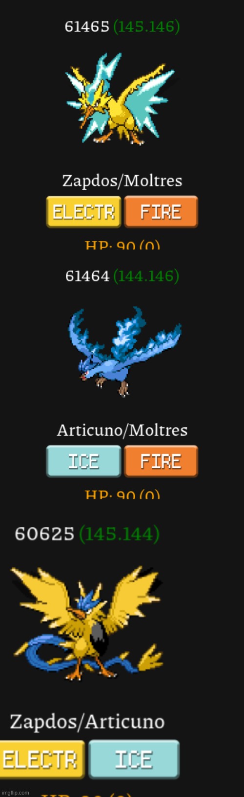 legendary birds fusion! | image tagged in yes | made w/ Imgflip meme maker