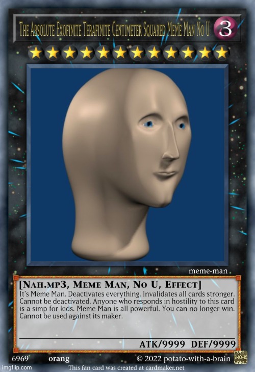 Meme Man No U | image tagged in meme man no u | made w/ Imgflip meme maker