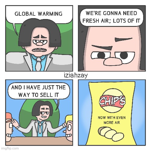 Literally air | image tagged in air,lays,chips,chip,comics,comics/cartoons | made w/ Imgflip meme maker