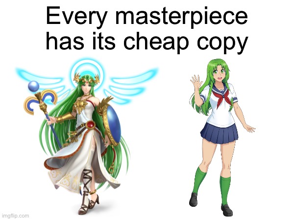 Every masterpiece has its cheap copy | made w/ Imgflip meme maker