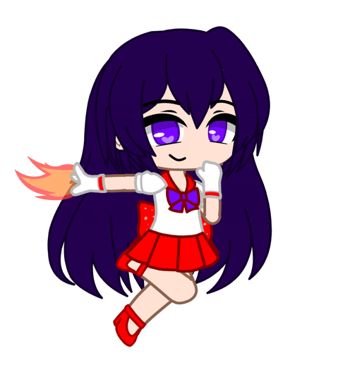 Gacha Club Sailor Mars v2 Blank Meme Template