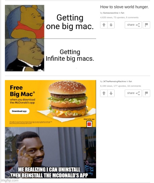 HOW THE FU- | image tagged in big mac | made w/ Imgflip meme maker