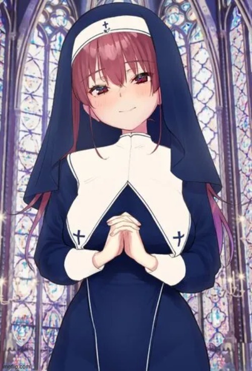 Marine's Secret ability: Disguise as a Nun | made w/ Imgflip meme maker