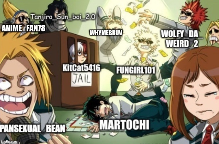ANIME_FAN78 | image tagged in mha,present mic,repost | made w/ Imgflip meme maker