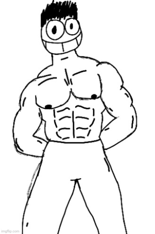 Buff Doodle (Thx Spike) | image tagged in buff doodle thx spike | made w/ Imgflip meme maker