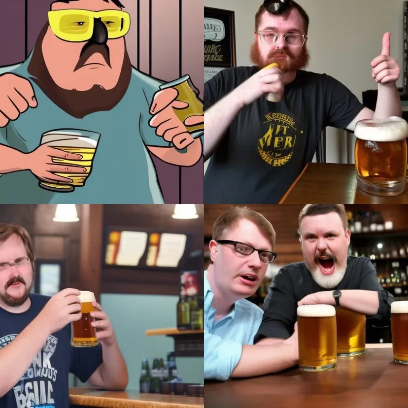 “If there’s such a malt beer shortage, then why am I holding an Blank Meme Template