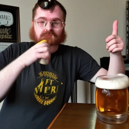 “If there’s such a malt beer shortage, then why am I holding an Blank Meme Template