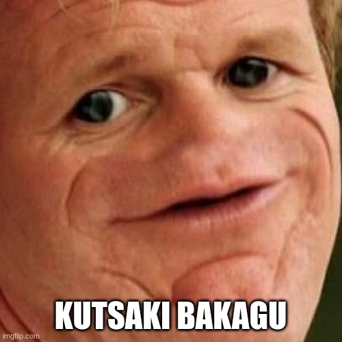 SOSIG | KUTSAKI BAKAGU | image tagged in sosig | made w/ Imgflip meme maker