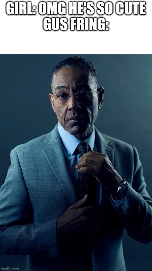 Cringe memes replaced with breaking bad | GIRL: OMG HE'S SO CUTE
GUS FRING: | made w/ Imgflip meme maker