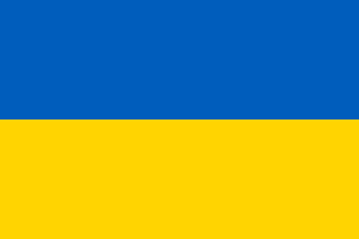 Ukraine Flag Blank Meme Template