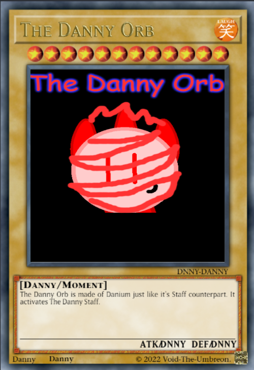 The Danny Orb Blank Meme Template