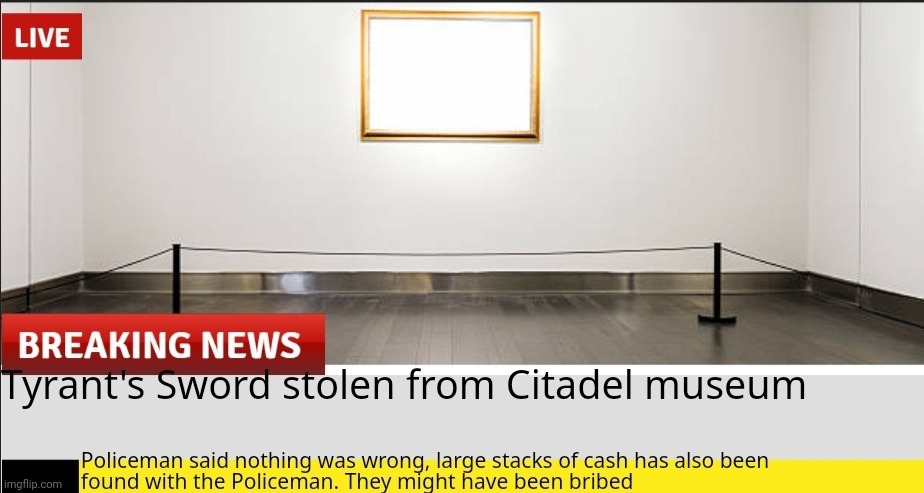 Is the Tyrant's army back!?! Resistance march will be broadcasted soon | made w/ Imgflip meme maker