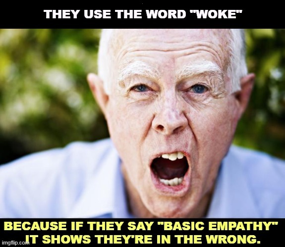 Basic empathy, human sympathy, common courtesy. Republicans want us to believe these are bad things. They're wrong. | . | image tagged in woke,empathy,courtesy,respect,racism | made w/ Imgflip meme maker