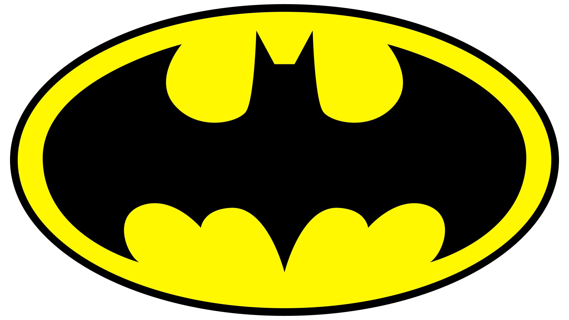 blank batman logo